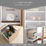 食器やキッチン家電の収納にぴったり