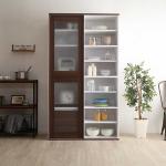 開閉場所を取らない引き戸タイプ