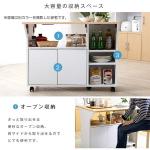 大容量の収納スペースを備えています