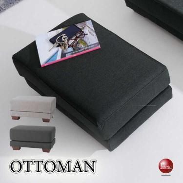 幅47×74cm・ハイグレードな布製オットマン