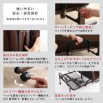 ストッパー付きキャスター