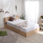 衛生面も安心な抗菌＆防臭機能付きのダブルベッド