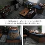 美しい木目柄ブラウン