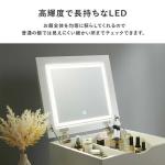 高輝度で長持ちなLEDを使用