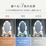 3色で切り替えができる照明