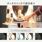 タッチスイッチでオンオフの操作