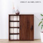 開閉時に場所を取らない引き戸タイプ