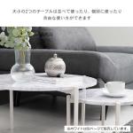 サイズが異なるテーブルが2つセット