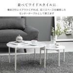 2つのテーブルを横に並べる