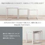 使用しない際はスタッキング可能