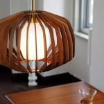 木×ガラスの異素材