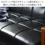 キルティング加工で満足のボリューム感