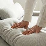 クッションの内部にはシリコンフィルを使用