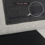 マジックテープが付いていて固定できる