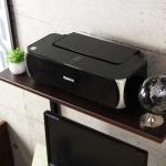 上棚にはプリンターを乗せるのに最適