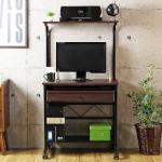 便利さが詰まったハイタイプのパソコンデスク