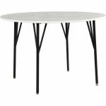 美しい大理石柄の食卓テーブル