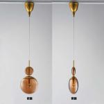 アクセサリーみたいなガラス製ペンダント照明