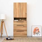 大川産クオリティーの日本製・完成品の本棚