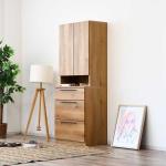 開き扉・大型引き出し・オープン収納という理想的な組み合わせ