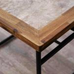 二つの異素材が調和したお洒落な天板