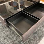 内部も丁寧にブラックカラーのシート貼り