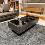 高級感溢れる収納付きリビングテーブル