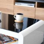 ブラックの強化ガラス