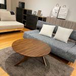 角が無い円形なので省スペースに設置できます