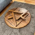 天板の底には反り止めを2本入れています