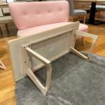 天板の底には長めの反り止めが2本