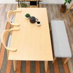 明るいカラーなので解放感がある