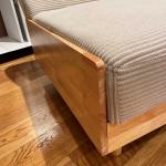 サイドの角は丁寧に丸く加工