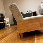 壁にピッタリつけて設置することも可能