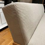 凹凸感のあるリッチな仕上がりの張地