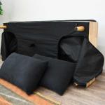 クッションは座面下に収納されています