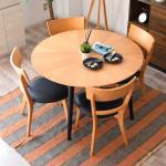 天板は天然木オーク