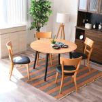 綺麗で華やかな円形ダイニングテーブル