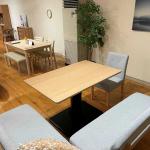 足元の空間が開放的