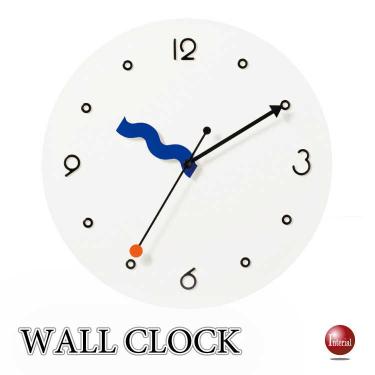 ポップでキュートなインテリア壁掛け時計(静かなスイープムーブメント)