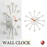 CL-2629ミッドセンチュリー風ボールデザインウォールクロック
