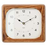 高級感溢れる四角形の壁掛け時計