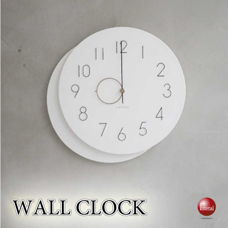 CL-2640インテリア性抜群！円をアートに描いた壁掛け時計