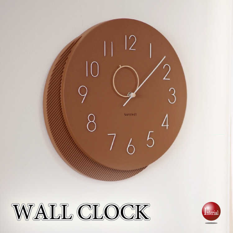 CL-2641インテリア性抜群！円をアートに描いたウォールクロック