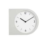 両面ウォールクロックとしては小さめサイズ