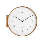 高級感がすごい両面ウォールクロック