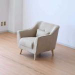 硬質ウレタンで座面がヘタリにくい