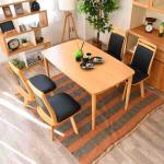 ナチュラルとブラックのツートンカラー