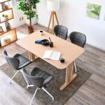 濃いめの色のチェアだと差し色としてお洒落