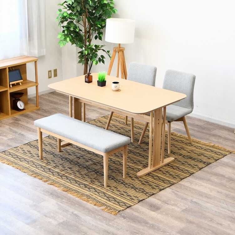 DI-2502二本脚で安定感抜群のダイニングテーブル・幅135オーク製のシリーズ関連商品画像